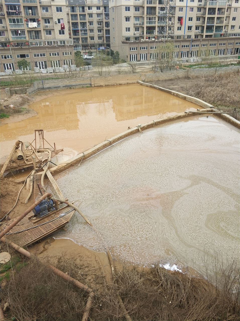 三河沉淀池淤泥清理-厂区废水池淤泥清淤